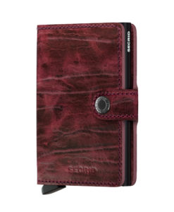 Secrid Miniwallet Dutch Martin Bordeaux Cüzdan