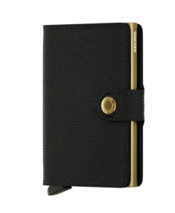 Secrid Miniwallet Crisple Black Gold Cüzdan