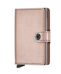 Secrid Miniwallet Metallic Rose Cüzdan