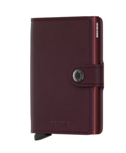 Secrid Miniwallet Original Bordeaux Cüzdan