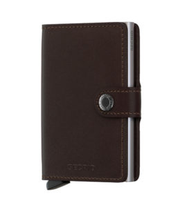 Secrid Miniwallet Original Dark Brown Cüzdan