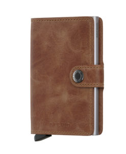 Secrid Miniwallet Vintage Cognac Cüzdan