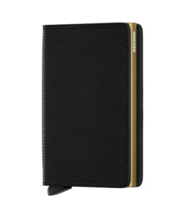 Secrid Slimwallet Crisple Black Gold Cüzdan