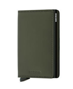 Secrid Slimwallet Matte Green Cüzdan