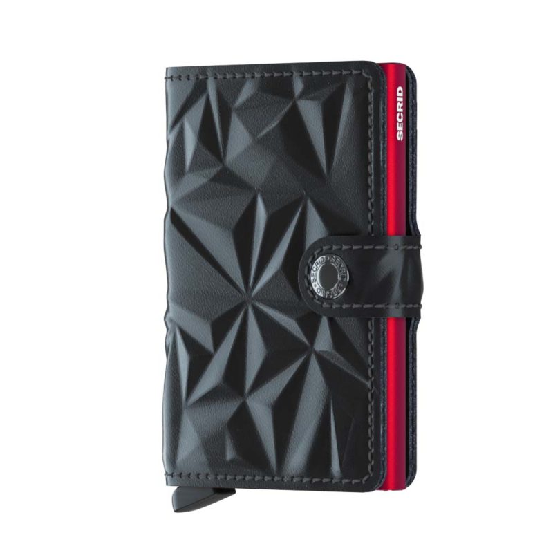Secrid Miniwallet Prism Black Red Cüzdan