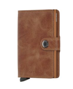 Secrid Miniwallet Vintage Cognac Rust Cüzdan