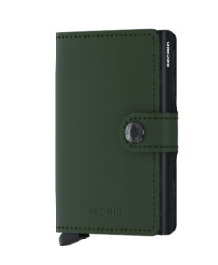 Secrid Miniwallet Matte Green Black Cüzdan