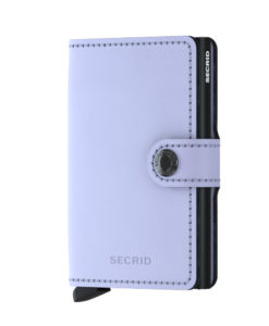 Secrid Miniwallet Matte Lilac Black Cüzdan