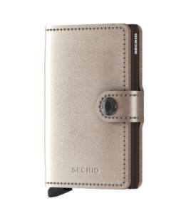 Secrid Miniwallet Metallic Champagne Cüzdan