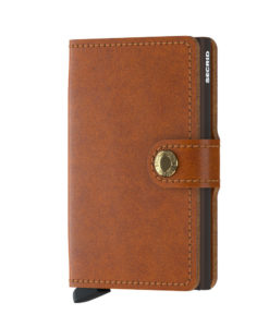 Secrid Miniwallet Original Cognac Brown Cüzdan