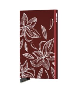 Secrid Cardprotector Laser Magnolia Bordeaux Cüzdan