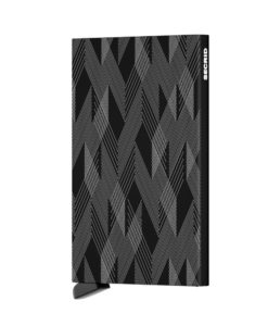 Secrid Cardprotector Laser Zigzag Black Cüzdan