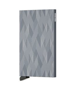 Secrid Cardprotector Laser Zigzag Titanium Cüzdan
