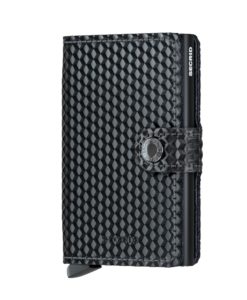 Secrid Miniwallet Cubic Black Cüzdan