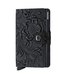 Secrid Miniwallet Ornament Black Cüzdan