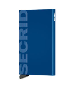 Secrid Cardprotector Laser Logo Blue Cüzdan
