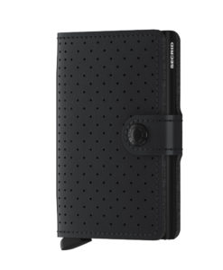 Secrid Miniwallet Perforated Black Cüzdan