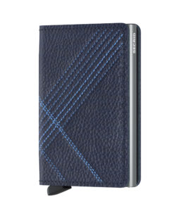 Secrid Slimwallet Stitch Linea Navy Cüzdan