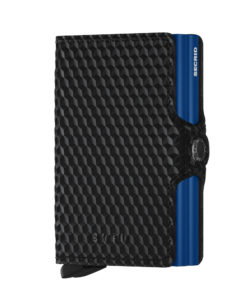 Secrid Twinwallet Cubic Black Blue Cüzdan
