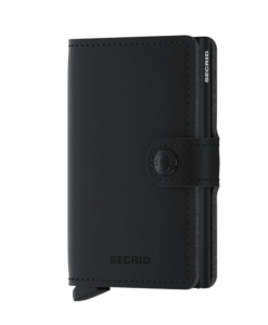 Secrid Miniwallet Vegan Soft Touch Black Cüzdan