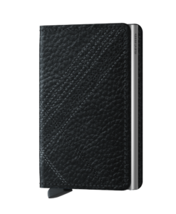Secrid Slimwallet Stitch Linea Black Cüzdan