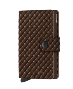 Secrid Miniwallet Basket Brown Cüzdan