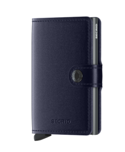Secrid Miniwallet Metallic Blue Cüzdan
