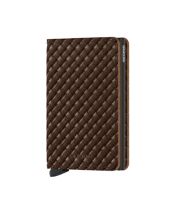 Secrid Slimwallet Basket Brown Cüzdan