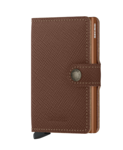 Secrid Miniwallet Saffiano Caramel Cüzdan