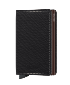 Secrid Slimwallet Saffiano Brown Cüzdan