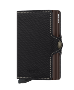 Secrid Twinwallet Saffiano Brown Cüzdan
