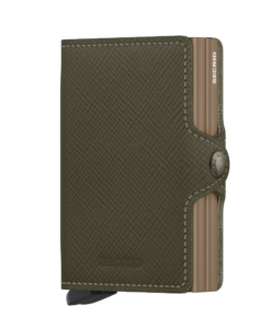 Secrid Twinwallet Saffiano Olive Cüzdan