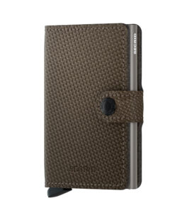 Secrid Miniwallet Carbon Khaki Cüzdan