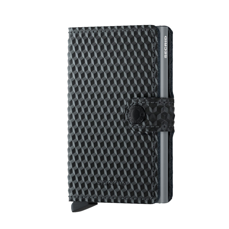Secrid Miniwallet Cubic Black Titanium Cüzdan