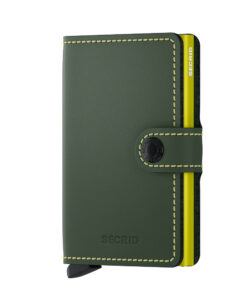 Secrid Miniwallet Matte Green & Lime Cüzdan