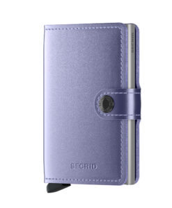 Secrid Miniwallet Metallic Lila Cüzdan