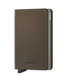 Secrid Slimwallet Carbon Khaki Cüzdan