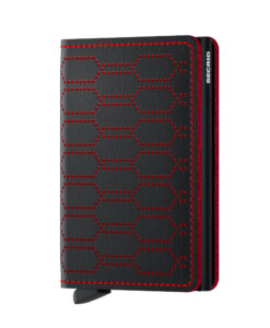 Secrid Slimwallet Fuel Black Red Cüzdan