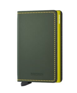Secrid Slimwallet Matte Green & Lime Cüzdan
