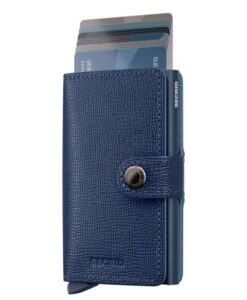 Secrid Miniwallet Crisple Navy Cüzdan