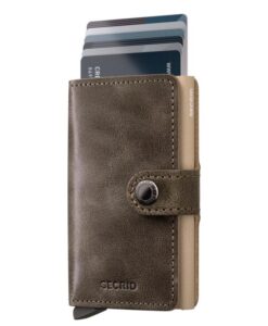 Secrid Miniwallet Vintage Traceable Clay Cüzdan
