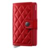 Secrid Premium Miniwallet Emboss Diamond Red Cüzdan