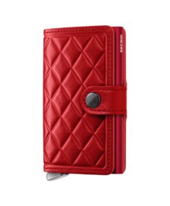 Secrid Premium Miniwallet Emboss Diamond Red Cüzdan