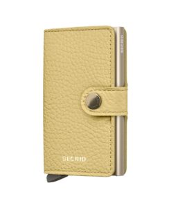 Secrid Miniwallet Pebble Butter Yellow Cüzdan