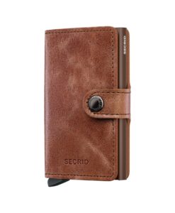 Secrid Miniwallet Vintage Cognac Brown Cüzdan