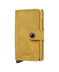 Secrid Miniwallet Vintage Yellow Cüzdan